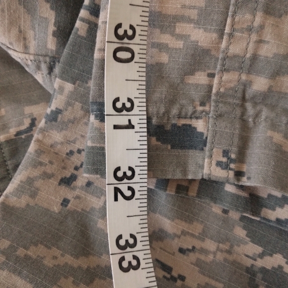 Airforce fatigues/ABU set- pants 34-36"x32" jacket L - Picture 7 of 9